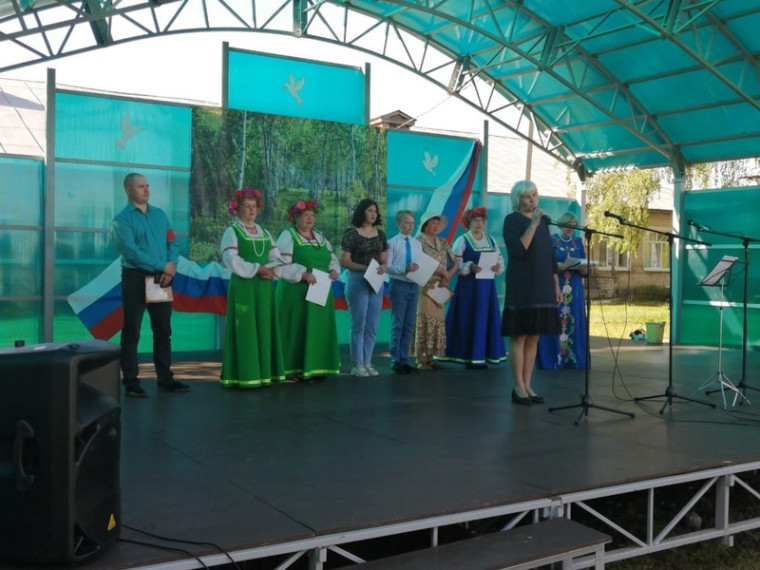 В селе Большая Кандала проходило празднование Дня России, Праздника Святой Троицы и Дня села.